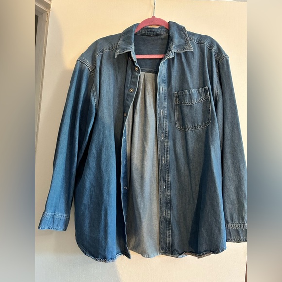 Denim over shirt - Picture 2 of 4